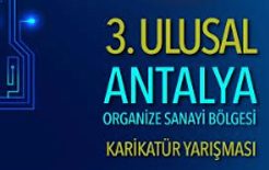 3. Ulusal Antalya OSB Karikatür Yarışması 2018