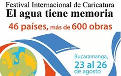 The results of the International Caricature Festival “El Agua Tiene Memoria