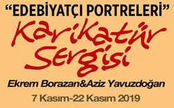 Eskişehir’de ”Edebiyatçı Portreleri” Karikatür Sergisi