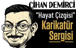 Cihan Demirci’nin “Hayat Çizgisi” Karikatür Sergisi Kuşadası Seyakmer’de açılıyor…