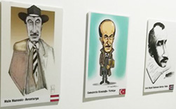 Orhan Kemal Edebiyat Festivali’nde Karikatür Sergisi