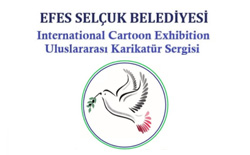 Efes Selçuk Belediyesi’nden uluslararası “Barış” konulu karikatür sergisi