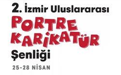 2. İzmir Uluslararası Portre Karikatür Şenliği için geri sayım başladı.