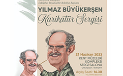 ”Yılmaz Büyükerşen Karikatür Sergisi” Açılıyor