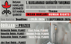 İnsan Hakları Derneği İstanbul Şubesi 1. Uluslararası Karikatür Yarışması 2024, Türkiye