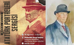 Kemal Buluş ”Atatürk Portreleri” Sergisi