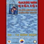 “GAZZE’NİN ÇIĞLIĞI” Uluslararası Karikatür Sergisi
