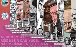 Sinop’ta Uluslararası Portre Karikatürleri Sergisi