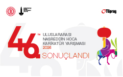 46. Uluslararası Nasreddin Hoca Karikatür Yarışması 2026 Sonuçlandı.